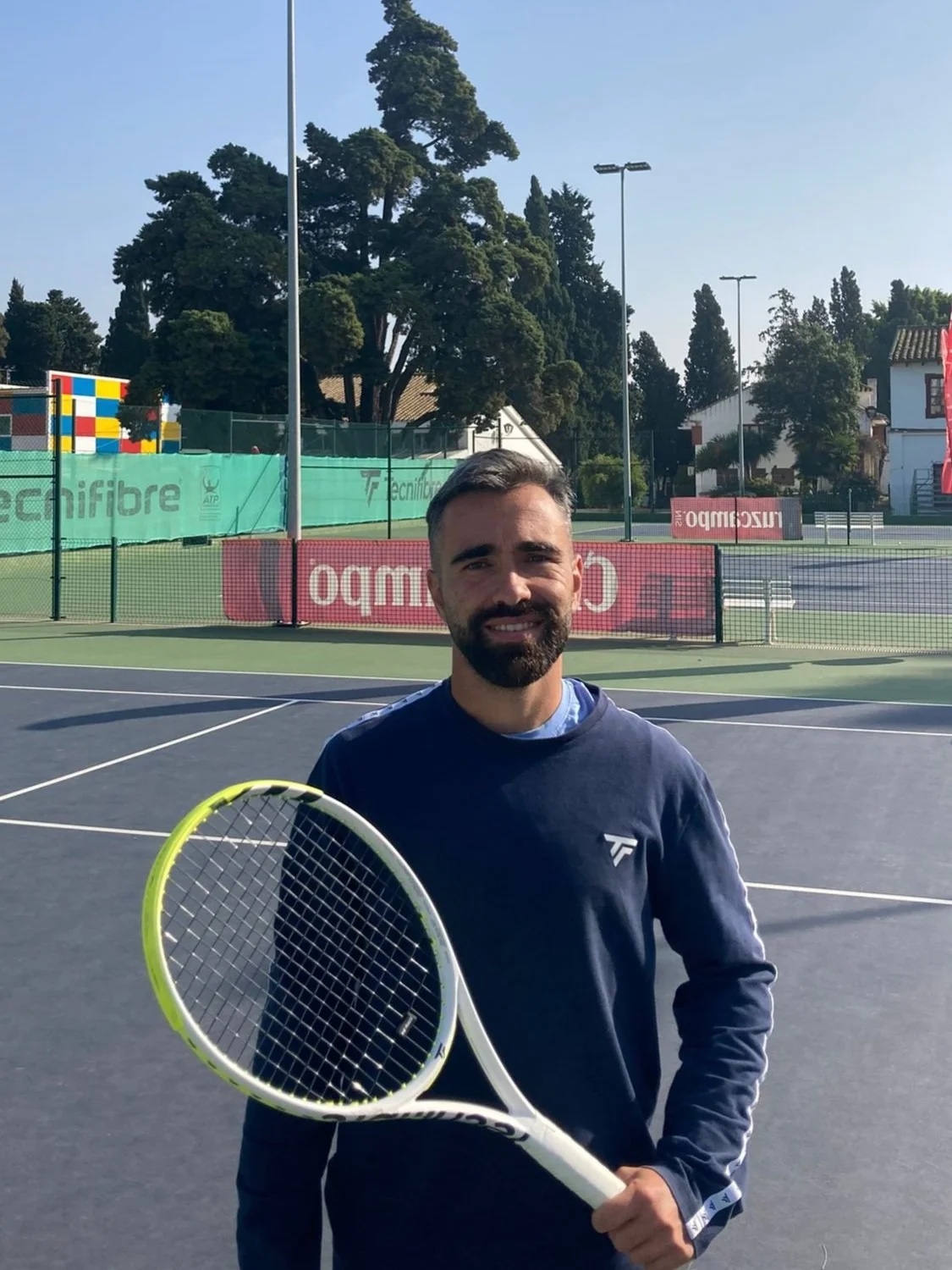 Juan Pablo Cañas, responsable de la escuela de alto rendimiento de PROTENIS